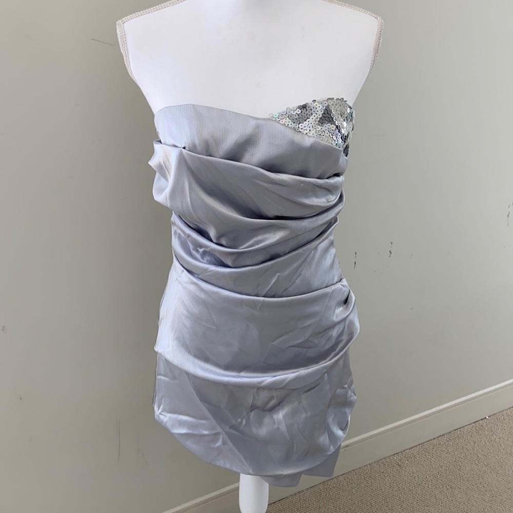 ABS Asymmetrical Mini Dresss